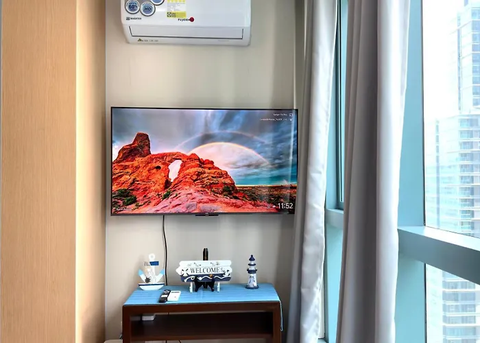 Apartamento Free Welcome Breakfast, Bgc 1br, 300mbps Fiber, Steps To Mitsukoshi & Uptown, 33c1